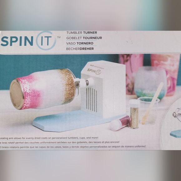 Spin It Tumbler Motorized Rotary Tool - Creat Your Own - New In Box - Picture 8 of 8
